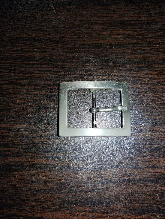 Rectangular Metal Belt Buckle | Made in Italy